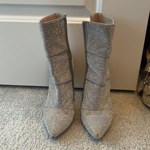 Steve Madden Bling Rhinestone Boots